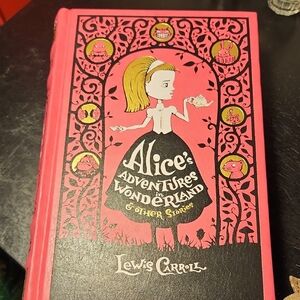 Barnes & Noble Pink Alice's Adventures in Wonderland Book